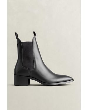 GANT St Broomly Leather Chelsea Boots - Black