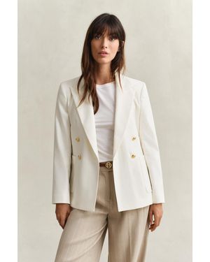 GANT Club Blazer Cream - Natural