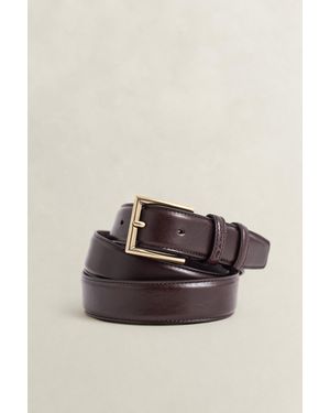 GANT Polished Leather Belt - Multicolour