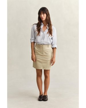 GANT Chino Skirt - Natural