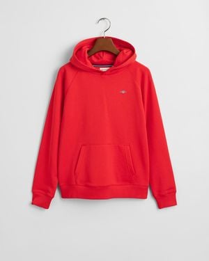 GANT Teens Teens Shield Hoodie - Red