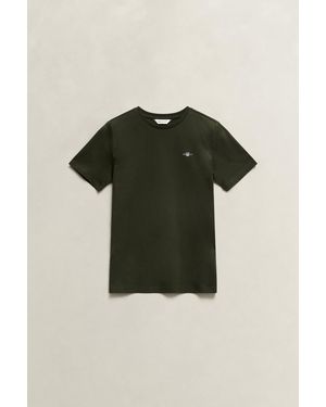 GANT Teens Shield T-Shirt Dark Moss - Green