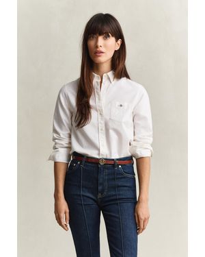 GANT Classic Oxford Shirt - White