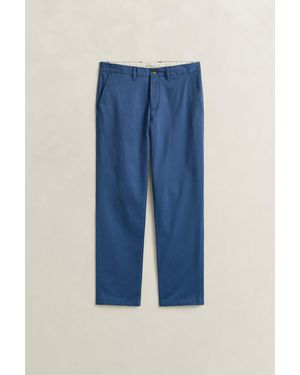 GANT Regular Fit Classic Chinos - Blue