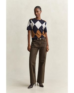 GANT Relaxed Coloured Jeans - Natural