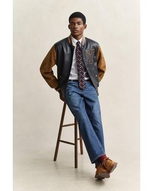 GANT X Yale Varsity Jacket - Blue