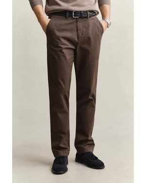 GANT Classic Regular Chinos - Brown
