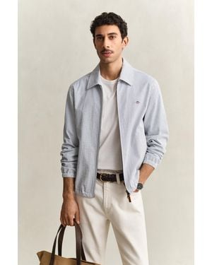 GANT Seersucker Windcheater Jacket - Multicolour