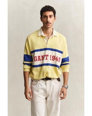 GANT Long Sleeve Rugger - Multicolour