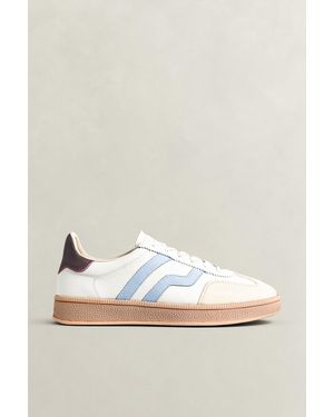 GANT Cuzima Leather Trainers Rich - Blue