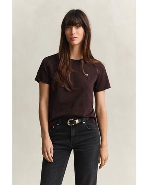 GANT Shield T-Shirt Deep - Black