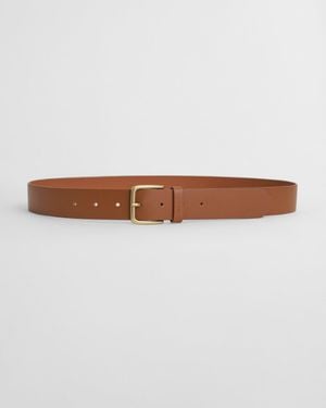 GANT Leather Belt - White