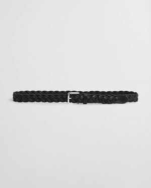 GANT Braided Leather Belt - Multicolour