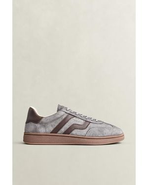 GANT Cuzmo Suede Trainers Concrete - Grey