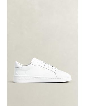 GANT Prepla Leather Trainers - White