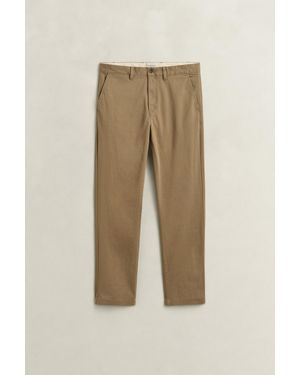 GANT Regular Fit Comfort Chinos Light Taupe - Natural