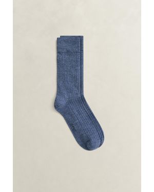 GANT Ribbed Socks - Blue