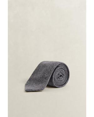 GANT Cashmere Tie - Grey