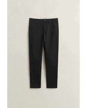 GANT Slim Fit Comfort Chinos - Black
