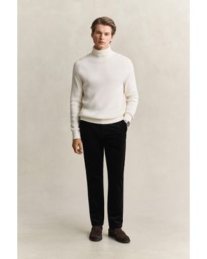GANT Regular Corduroy Chinos - Natural