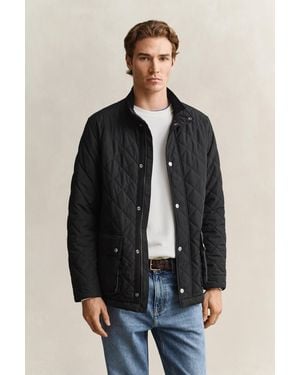 GANT Quilted Mid Jacket - Black