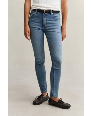 GANT Skinny Stretch Jeans Semi Worn In - Blue
