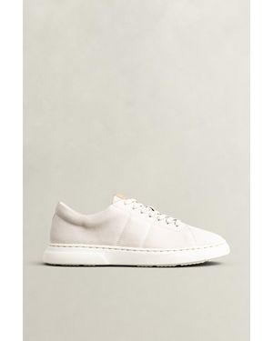 GANT Joree Suede Trainers Soft Oat - Natural