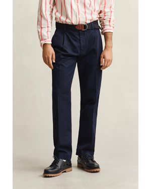 GANT Regular Fit Cotton Twill Chinos Evening - Natural
