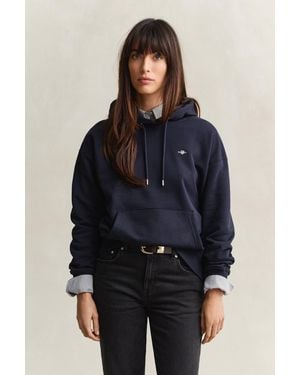 GANT Shield Hoodie - Blue