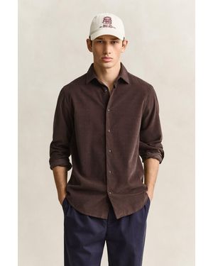 GANT Corduroy Shirt - Brown