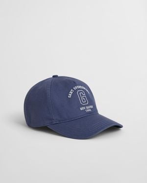 GANT Teens Teens Sportswear Arch Graphic Cap - Blue