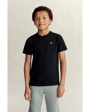 GANT Teens Shield T-Shirt - Black