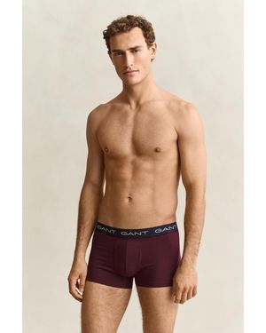 GANT 3-Pack Trunks - Red