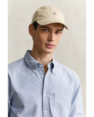 GANT Shield Cotton Twill Cap - Blue