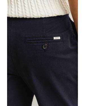 GANT Slim Fit Chinos Evening - Natural