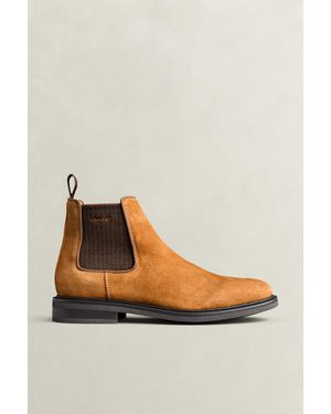 GANT St Fairkon Suede Chelsea Boots - Multicolour