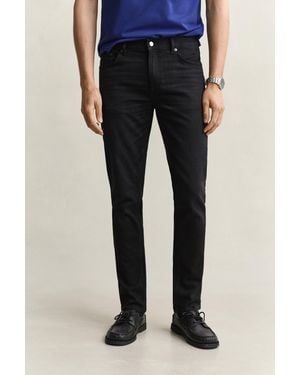 GANT Slim Fit Jeans Broken In - Blue