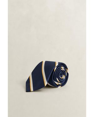 GANT Striped Tie Classic - Blue