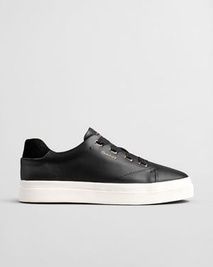 GANT Avona Leather Trainers () - Black