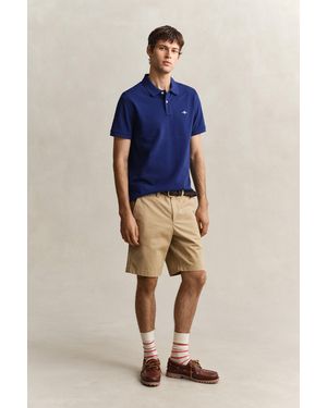 GANT Classic Chino Shorts Dark - Blue