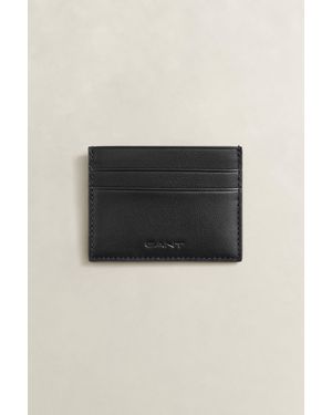 GANT Leather Card Holder - Black
