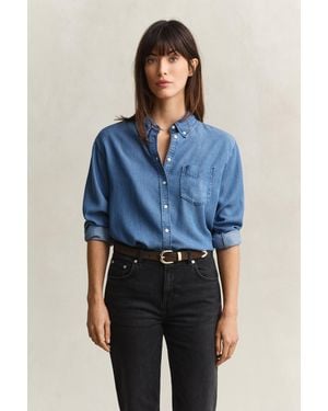 GANT Relaxed Fit Shirt - Blue