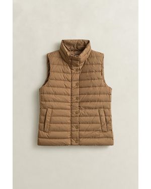 GANT Light Down Vest Warm - Green