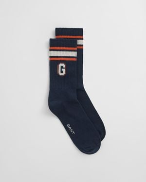 GANT Teens Teens Graphic Socks - Blue