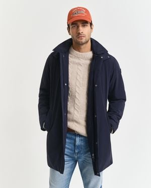 GANT Padded Car Coat - Blue