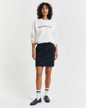 GANT Chino Skirt - White