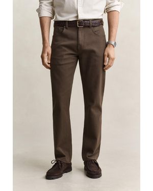 GANT Regular Fit Twill Jeans - Multicolour