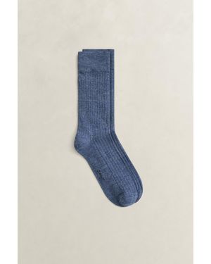 GANT Ribbed Socks - Blue