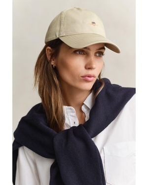 GANT Shield Cotton Twill Cap - Blue