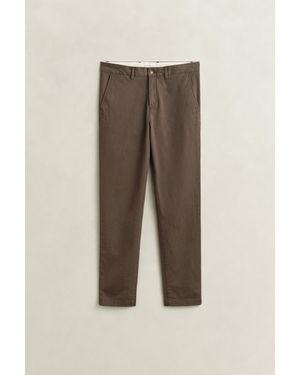 GANT Slim Fit Classic Chinos - Natural